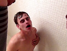 Noah Brooks Drenched- 5 Guy Piss Orgy - Noah,  Preston,  Wesley,  Riley,  & Michael