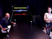 She worked before work,  got nervous because she thought they were going to fuck her ass,  got the tattoo during an orgy,  and her