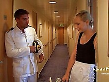 Captain Cook fucks that amazing Blond