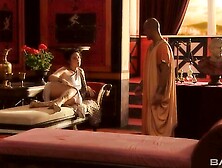 Cute Lydia St.  Martin's long legs video