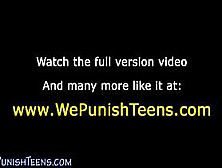 Teens pussy fucked rough