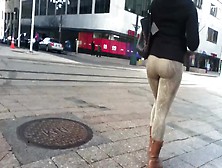 Spandex Booty Strolling