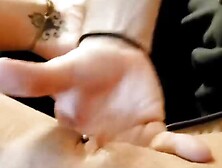 Joey Lees first Footjob Rewarded with a Deep Creampie