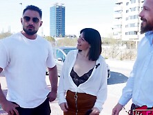 Sandra V has ALL her holes filled.  Today you're going full!