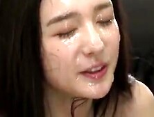 JAV UNSENCORED Bukkake and cumkissing