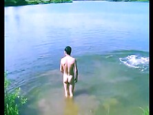 Two Lads Skinnydipping