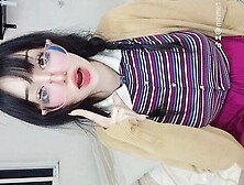 You Bring The Nerdy Whore To Your Room And Make Her Sperm ROLAPLAY