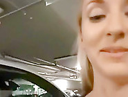 GF Creampie in Airport Parking Garage