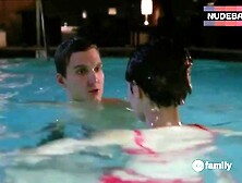 Italia Ricci Swims In Pool In Lingerie – Chasing Life