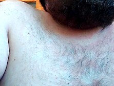 Naked Bearded Guy Is Chatting With His Fans On Webcam Video