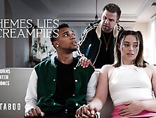 Schemes,  Lies,  and Creampies,  Scene #01