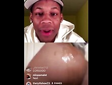 Hott Instagram Model w Massive Melons Gets Naked On Live Stream