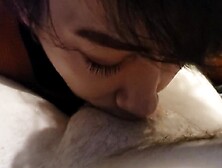 I love to gag and choke on his penis so this chab can cum hard