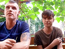 Bigstr - Twink In A Threesome With Savage Pov Fucking