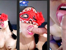 Sexy Latina Masked Stepmom Seduces You And Makes A Joi About How To Give A Man A Great Blowjob Until You Reach Orgasm