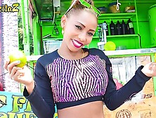 MAMACITAZ - Sexy Latina Ebony Marbella Leon Takes It Hard From A Young Guy