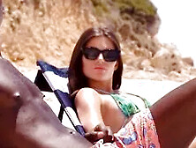 Good Angelika Seduces Stranger On The Beach - Jack Rippher And Angelika Grays