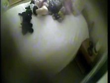 Watch My Mom Masturbating On Bed.  Hidden Cam