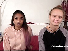 Desperate Homemade Cute India banbe Kama Sultra and other hotties getting their tight pussies stretch