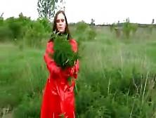 Good Slut Self-Tortures Cunt With Nettles