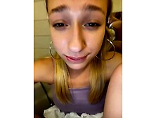 Lia Love masturbating in mall toilet