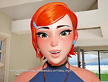 Mansion Days [ TABOO Anime Game ] Ep. one Going back to my SEXY STEP FAMILY after getting fired !