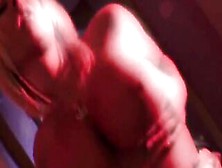 Blonde Teenagers – Striptease Into Red Lighting