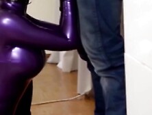 Latex Inferno Triple Thy Orgasm with 3 Hulks