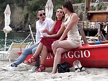 Stella concludes her weekend with Emmanuelle in style! - Jacquie et Michel TV