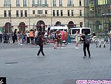 Berlin Outdoor Adventure - Amateur Girl Next Door Gets Fucked By A Stranger