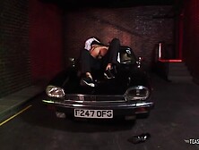 Failing To Arrest The Criminal The Blonde Police Officer Gets Fucked In The Back Alley