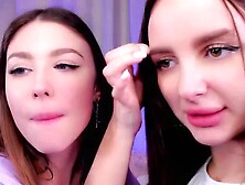 Lesbian kiss