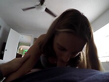 Slut Wife Kate Sucking Cock