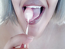 Asmr Lolipop Tongue Play