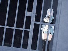 Esdeath Pegs Two Rebel Prisoners To Get Her Cum