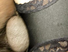 Beatteam: Creampie Black Silk Panties