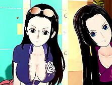 KOIKATSU,  Nami Boa Hancock Nico Robin ONEPIECE cartoon videos have sex bj hand-job horny and sperm shot gameplay porn uncensored