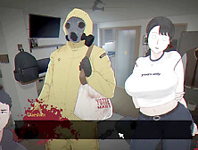 Tenants of the Dead anime porn game features intense action with big asses and deep penetration