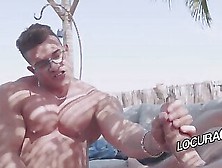 Muscle Guy Gets Drilled