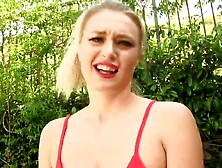 Thick Ass Stepsister Clinches Her Camel Toe Cunt Lips Around Stepbrothers Dong