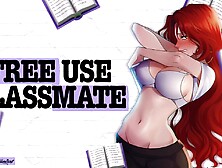 Free-Use Nerdy Cutie Drilled In The Library - Comics Asmr Audio Roleplay Yumprincess