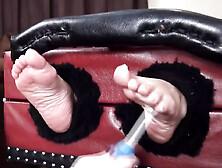 Babe Bound for Some Feet Tickling Time