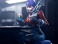 Overwatch Juno sex creampie