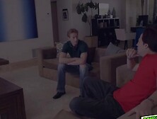 Elsa Dream swallows a thick matured cock in her mouth