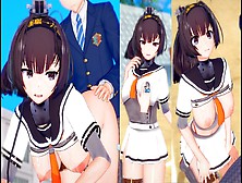 【艦これ秋月】コイカツ！プレイエロアニメ動画(アニメ3Dcgエロゲーム 版権キャラカード). Mp4