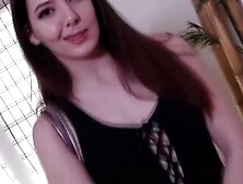 Ass-Slapping Point Of View - Ember Stone's Booty Bounce & Slide On Dick