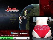 Dumb Slutty Femboy Space Nerd Plays Kerbal Space Program