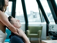 JOYMII - Adorable Lusty Dark Hair Alyssia Kent Distracts From Work Her Bf To Have Some Sex