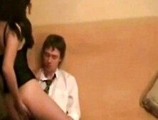 Moaning Amateur Fuck & Cum On Her Boots