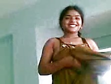 Young Indian Amateur Likes Playing With The Camera